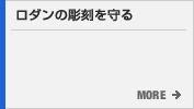 ロダンの彫刻を守る