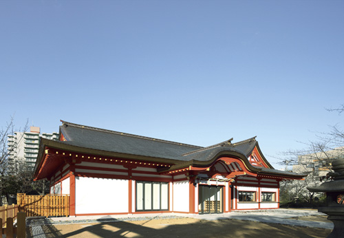 Tosainari Jinja Social Fellowship Hall & Shrine Offices [Osaka]