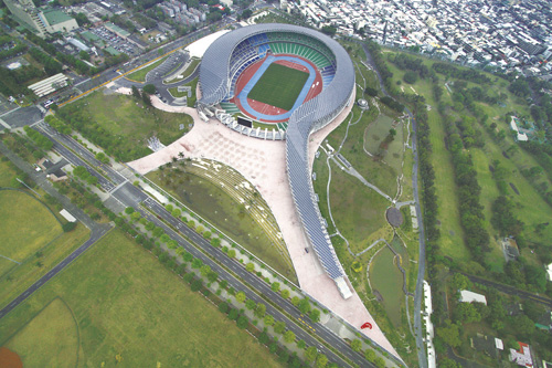 The Main Stadium for the World Games 2009 in Kaohsiung [Taiwan]