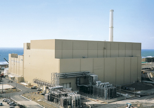 Hamaoka Nuclear Power Plant Turbine Building No.5 of Chubu Electric Power Co.,Inc. [Shizuoka]