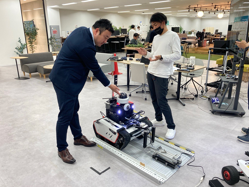 遠隔操作ロボットの開発状況