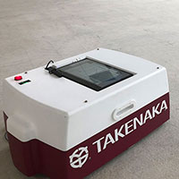 建設現場の床を自動でマーキング-自走式墨出しロボット-