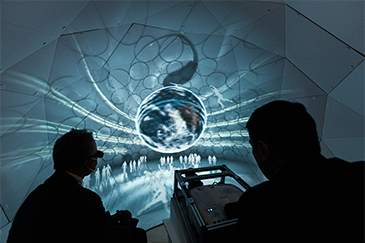 visiMax による没入体験