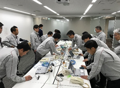 本社(大阪)災害対策本部設置訓練