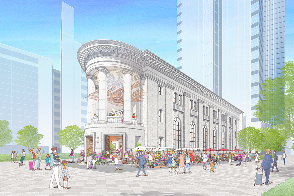 横浜市の歴史的建造物「旧第一銀行横浜支店」の施設名称が「BankPark