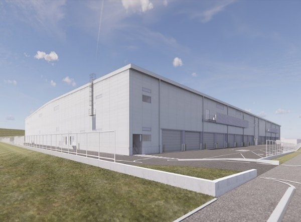 古賀ロジスティックスセンター完成イメージ