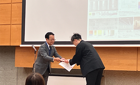受賞式の様子