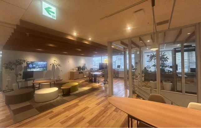 東北支店の内装写真