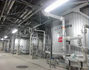 メタン発酵システム機械室