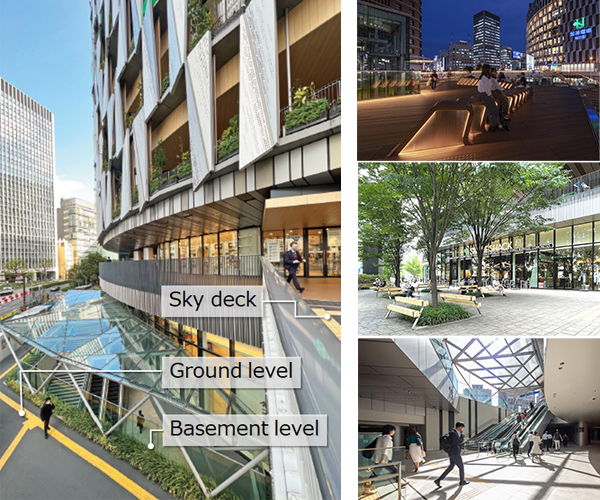 3層歩行者ネットワーク